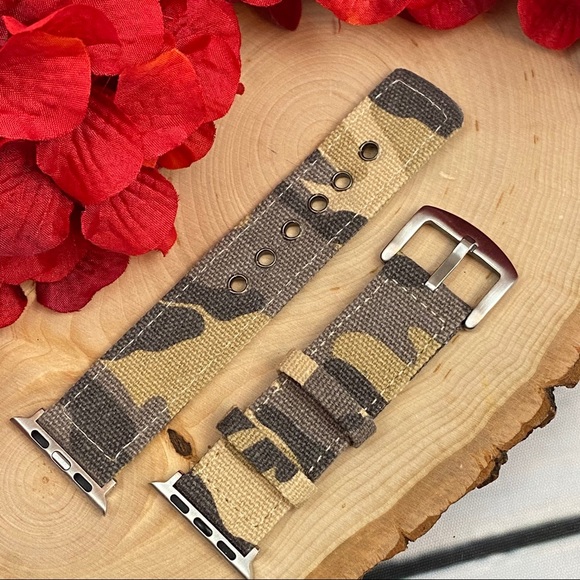Camouflage Nylon Watchband for Apple Watch - Picture 12 of 15